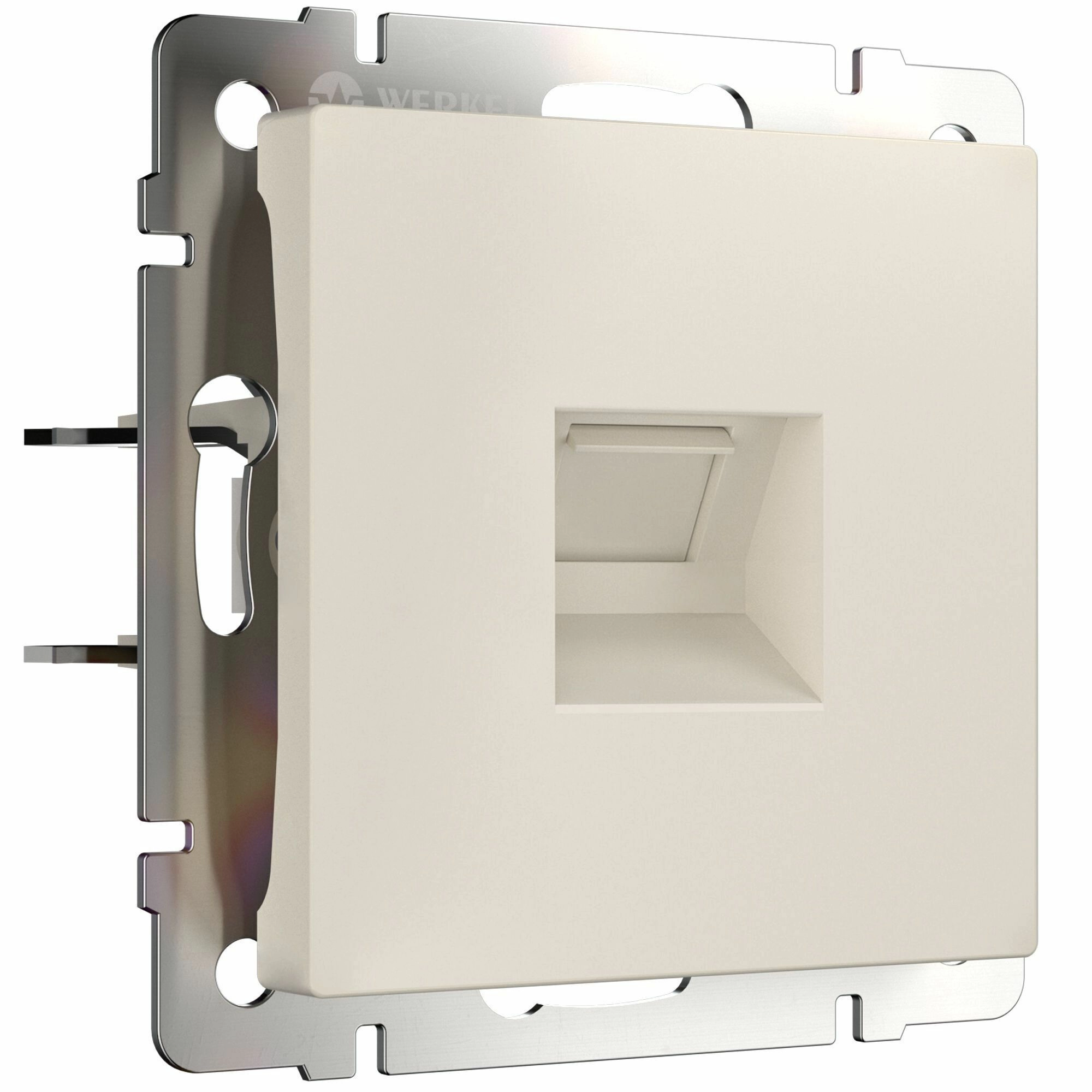Розетка Ethernet RJ-45 Werkel W1181062 (айвори матовый)
