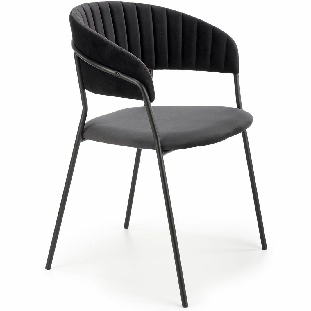 Стул Halmar K426 черный/черный, V-CH-K/426-KR-CZARNY