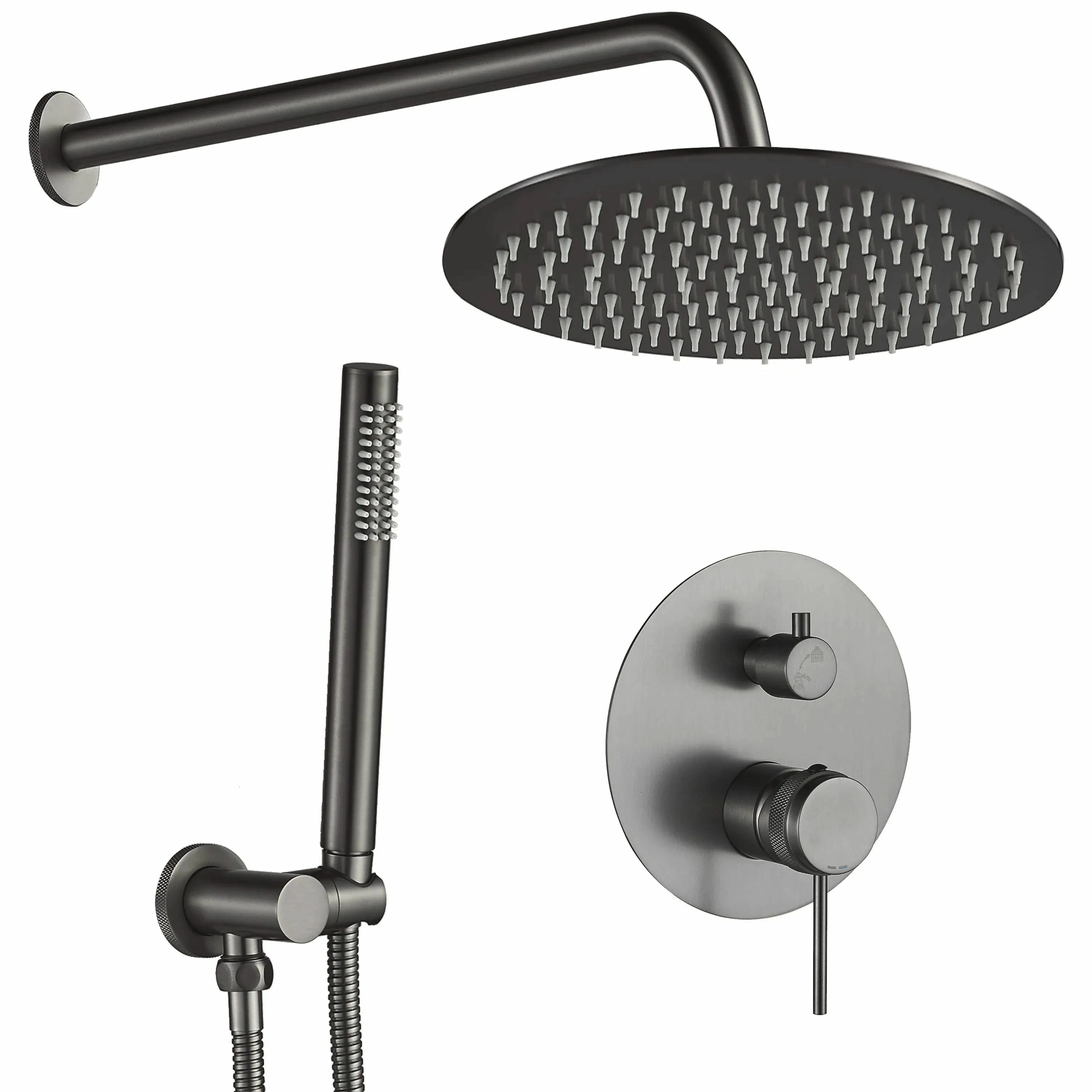 Душевая система Rea Lungo Grip Titan + Box, REA-P8958