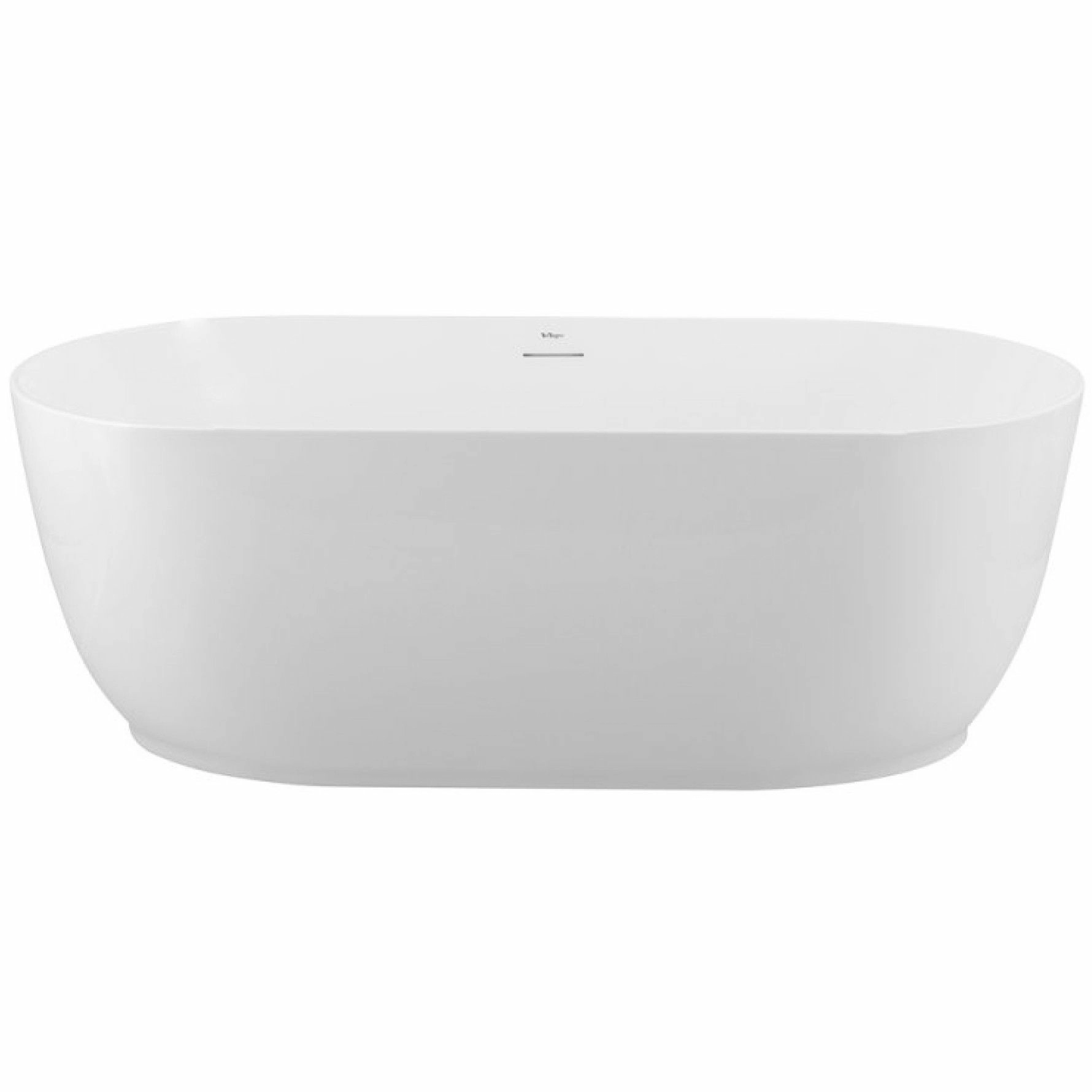 Отдельностоящая овальная акриловая ванна Belbagno 170x80, BB413-1700-800-MATT