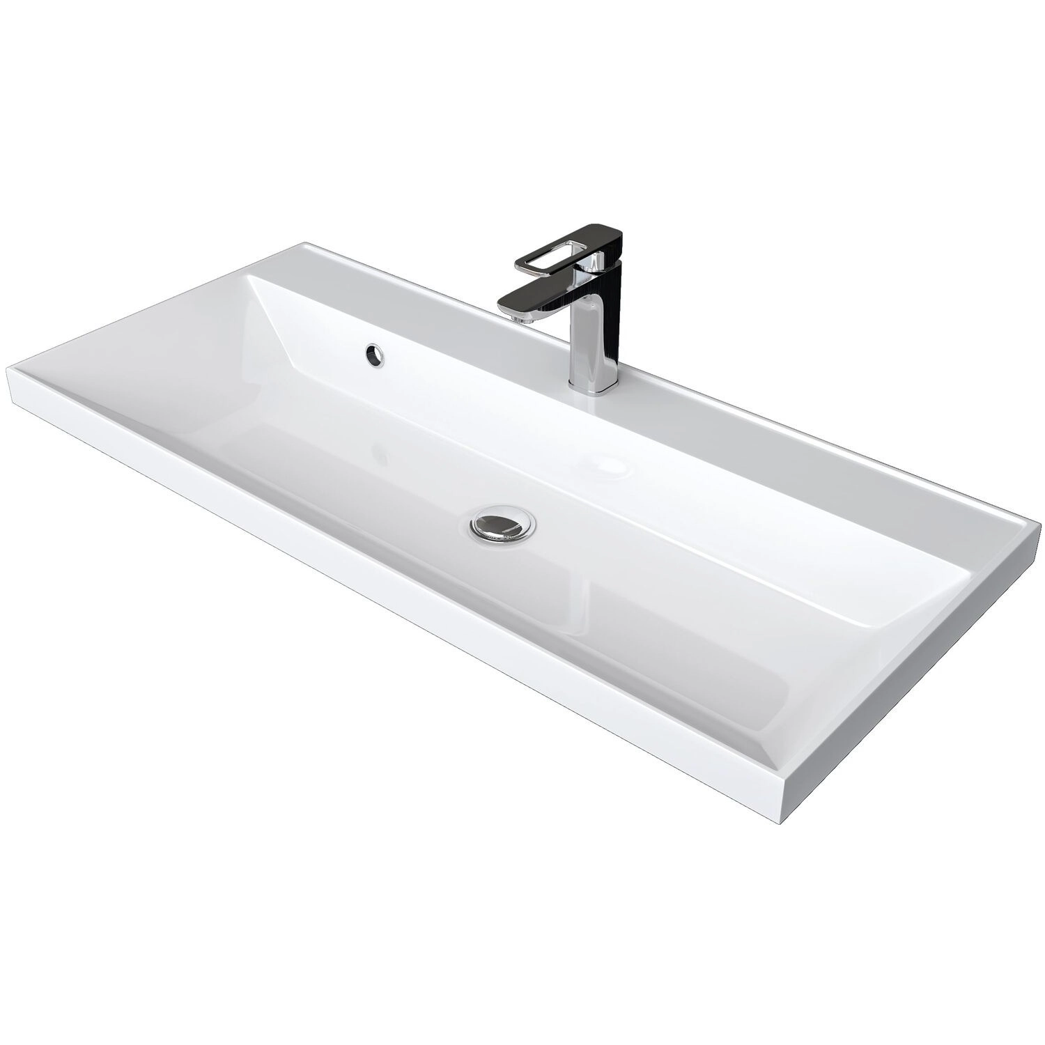 Умывальник Madera Classica 100x45, 4627173210201