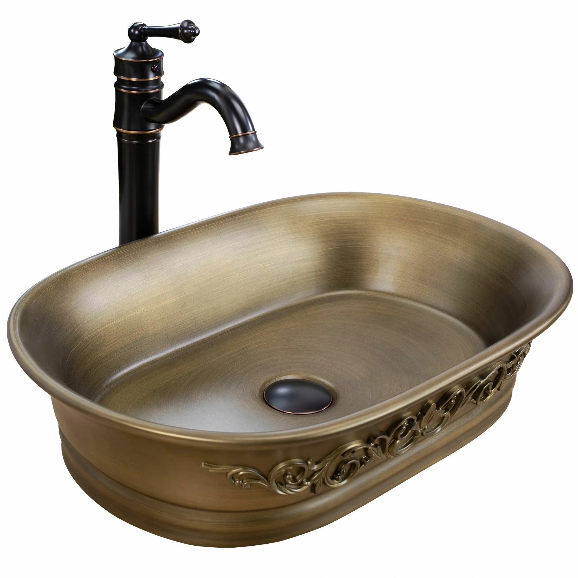 Умывальник Rea Wilma Rustic 55x38, REA-U3305