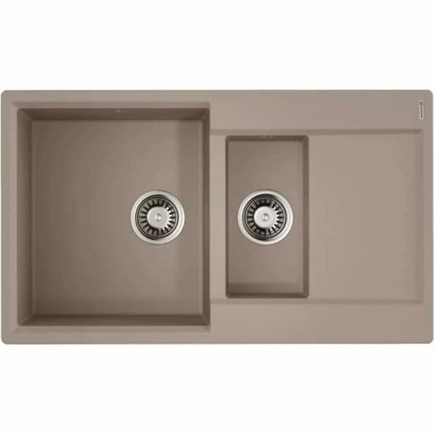Кухонная мойка Omoikiri Daisen 86-2-SA (бежевый), 4993478