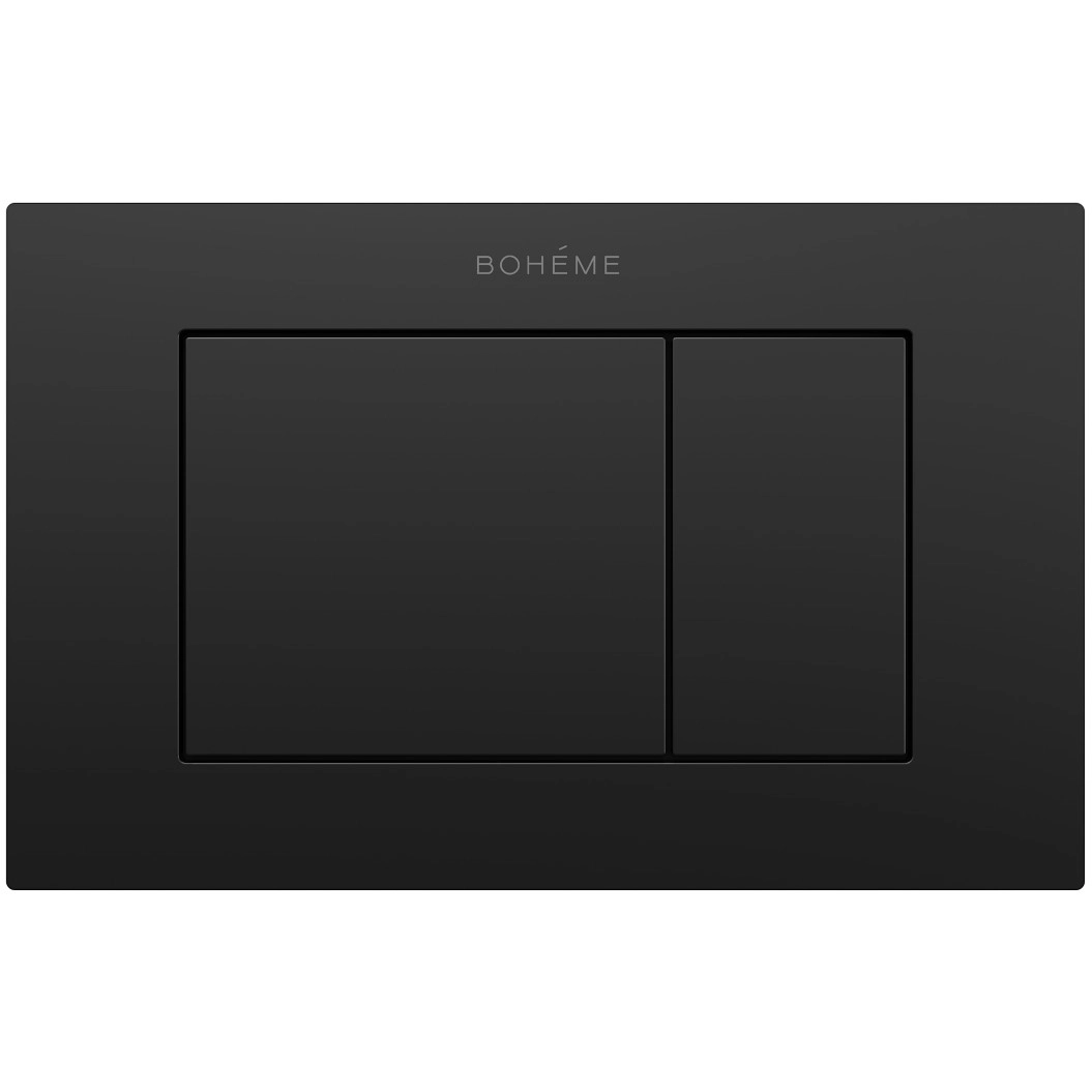 Кнопка для инсталляции Boheme Matt Black, 650/2-B