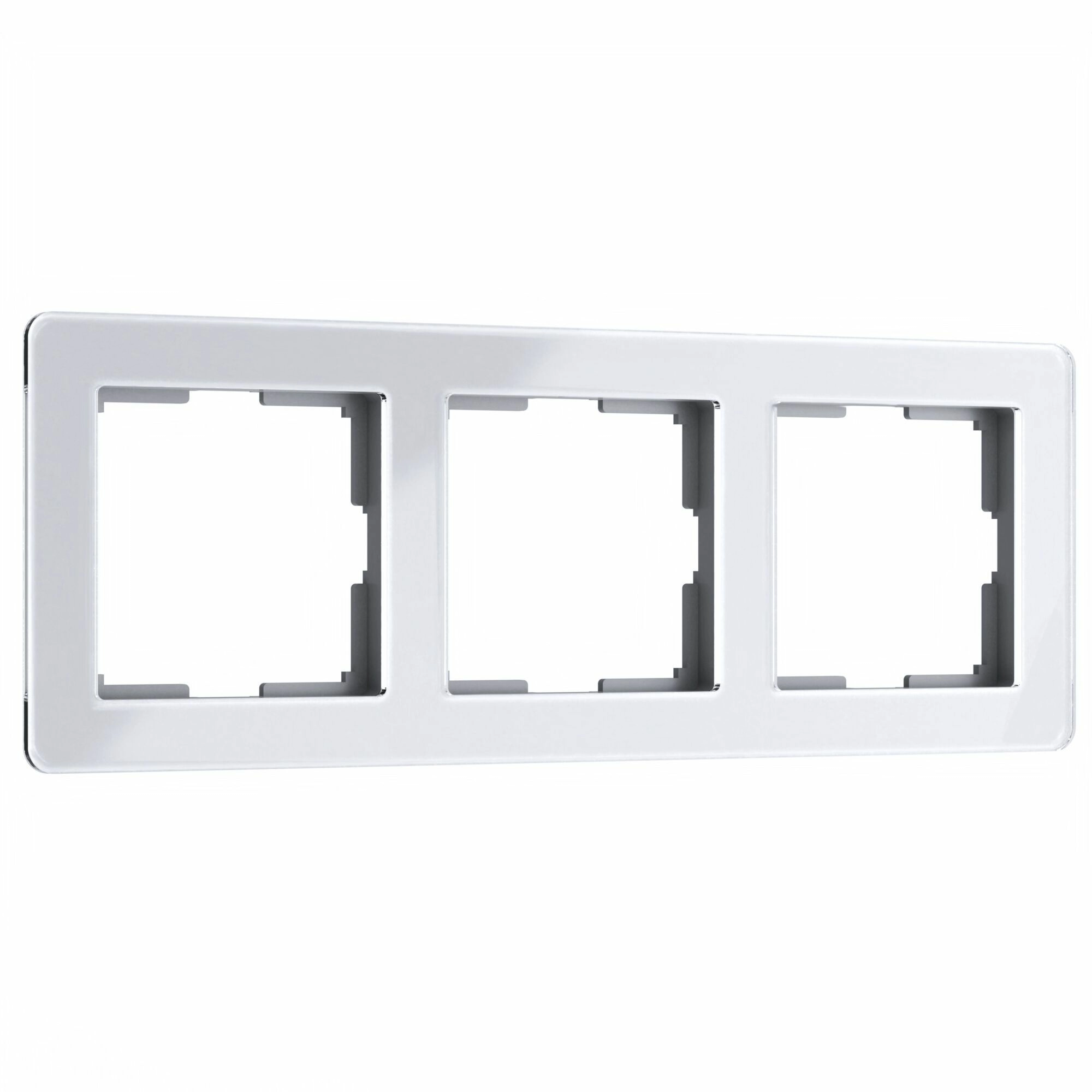 Рамка на 3 поста Werkel Acrylic W0032701 (белый)