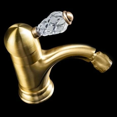 Смеситель для биде Boheme Crystal Bronze, 306