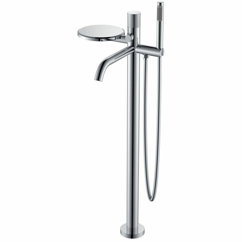Напольный смеситель для ванны Boheme Stick Touch Chrome, 129-CRCR.2