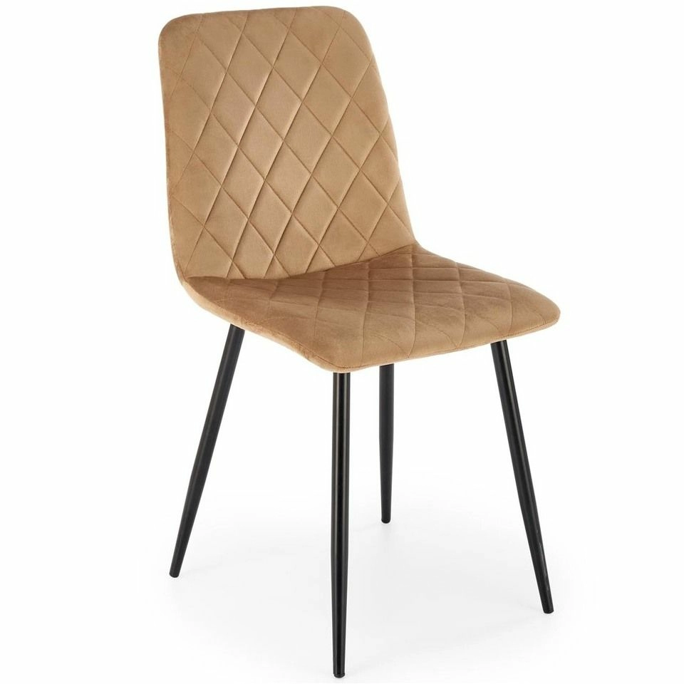 Стул Halmar K525 бежевый/черный, V-CH-K/525-KR-BEZOWY