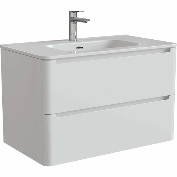 Тумба с умывальником подвесная 80 см Iddis Edifice, EDI80W0i95K