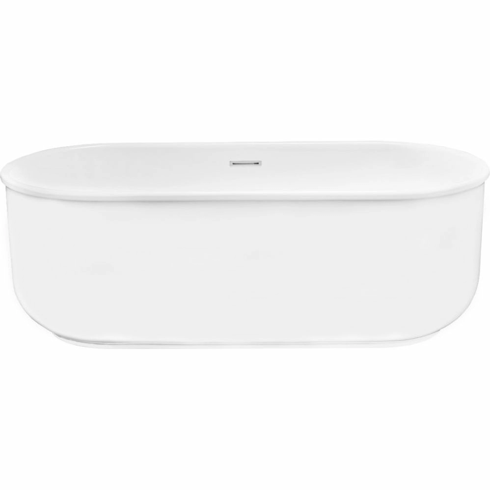Отдельностоящая овальная акриловая ванна Belbagno 170x80, BB401-1700-800