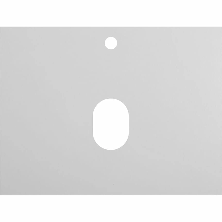 Столешница из керамогранита BelBagno 60x46 Bianco Opaco, KEP-60-BO