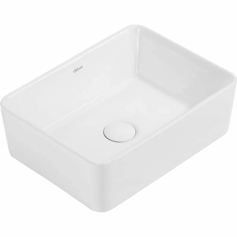 Раковина накладная Abber Rechteck 40.5x30 AC2213 белая