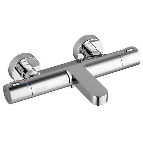 Смеситель настенный термостатический для ванны без гарнитуры Ravak Thermo 300 TE 023.00/150, X070097