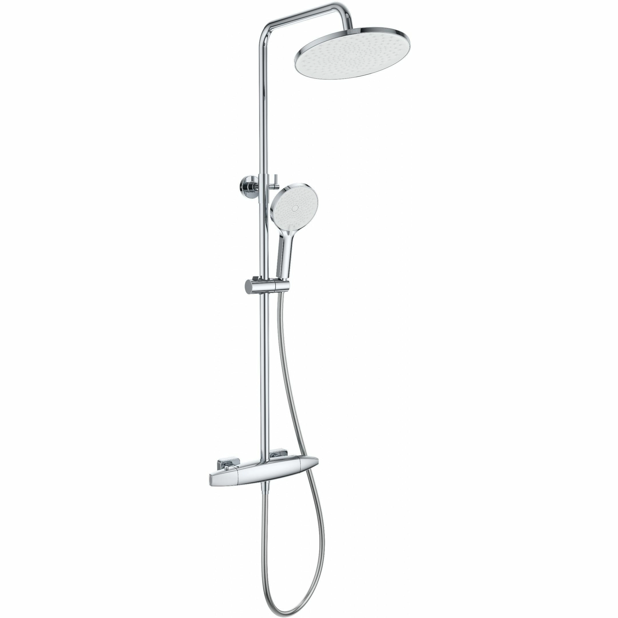 Душевая система с термостатом Wonzon & Woghand хром, WW-B3035-A1-CR