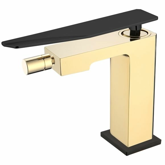 Смеситель для биде Boheme Q2 Gold/Black, 146-GB.2