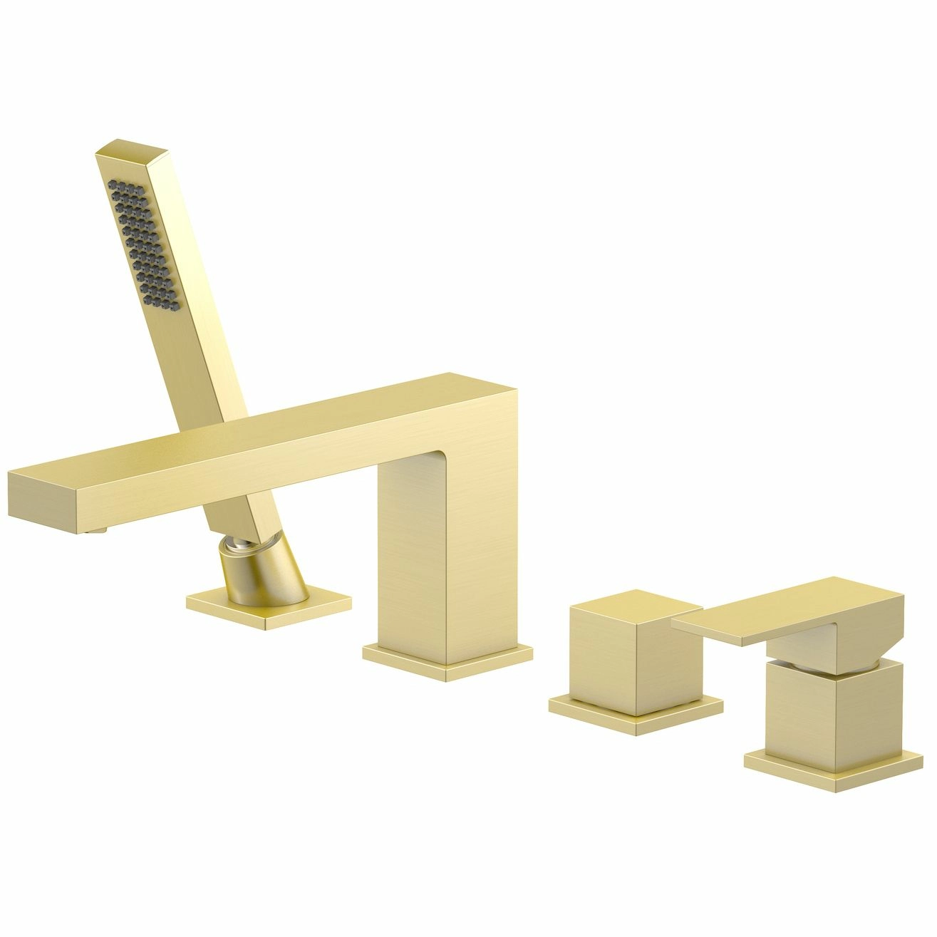 Смеситель для ванны с душем врезной Timo Selene Brushed Gold, 2130/17Y