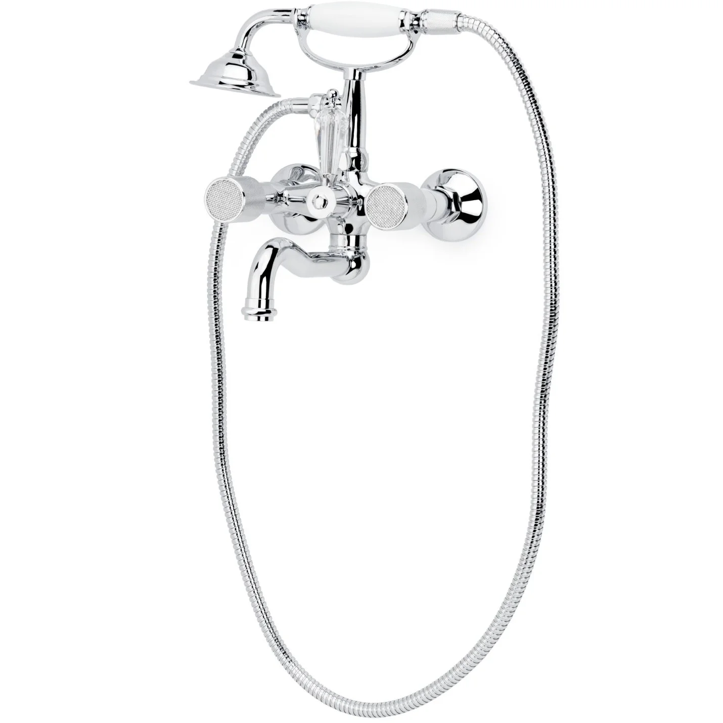 Смеситель для ванны Boheme Royal Crystal Chrome, 273