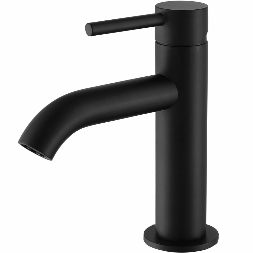 Смеситель для раковины Abber Wasser Kreis черный матовый, AF8110B
