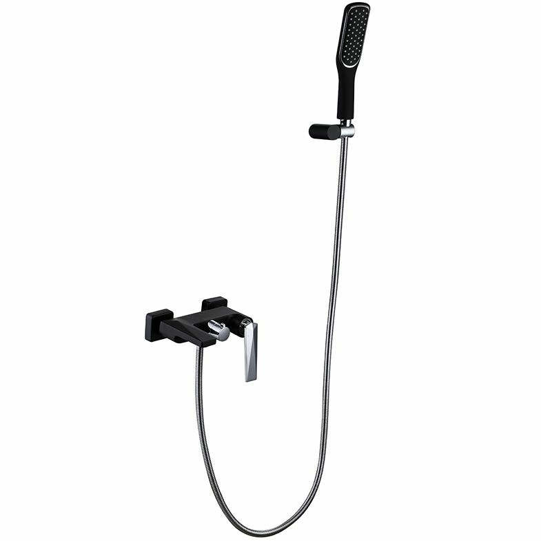 Смеситель для ванны Boheme Venturo Black/Chrome, 373-B