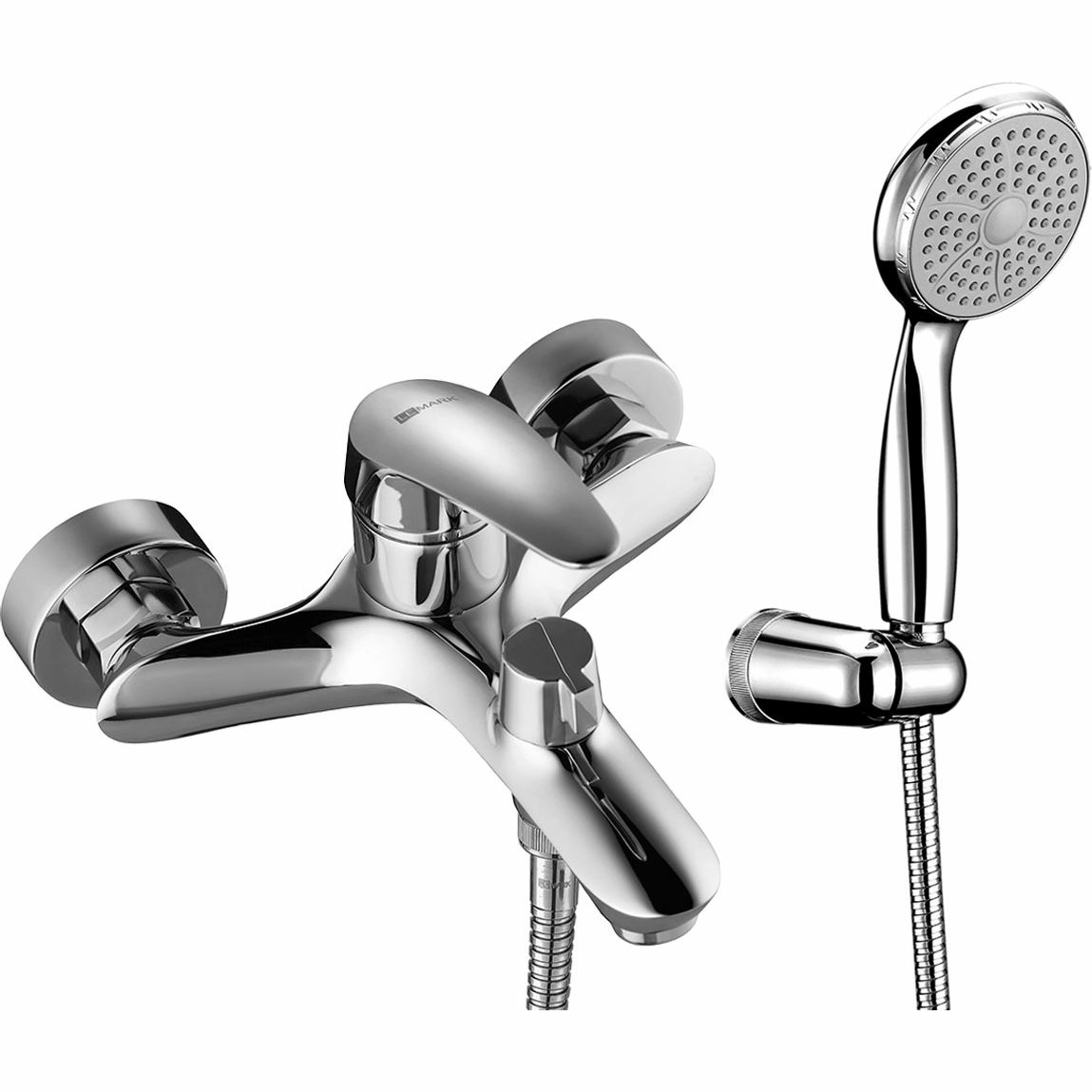 Смеситель для ванны с коротким изливом Lemark Linara, LM0414C