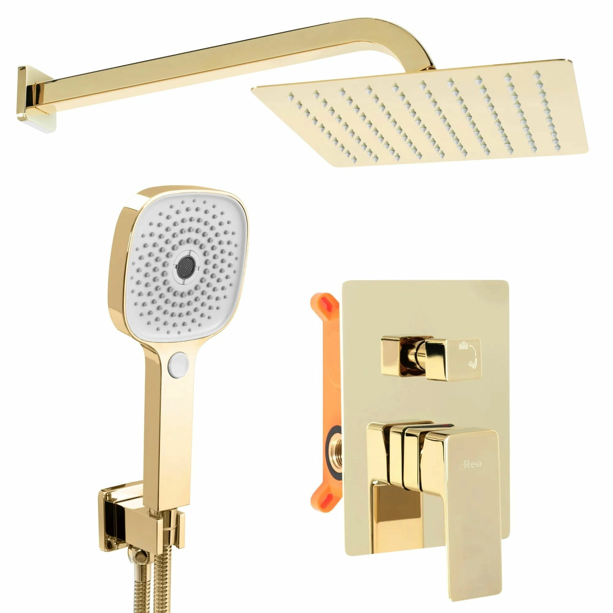 Душевая система Rea Orix Gold, REA-P8464