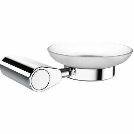 Мыльница стеклянная подвесная Art&Max Verona Push, AM-M-031-CR