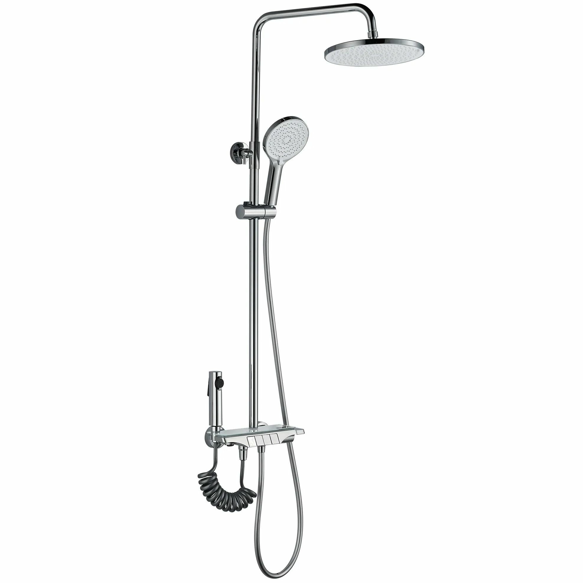 Душевая система Rea Savio Led Chrome, REA-P8544