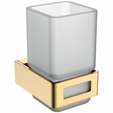 Стакан для зубных щеток Boheme Q Matt Gold, 10944-MG