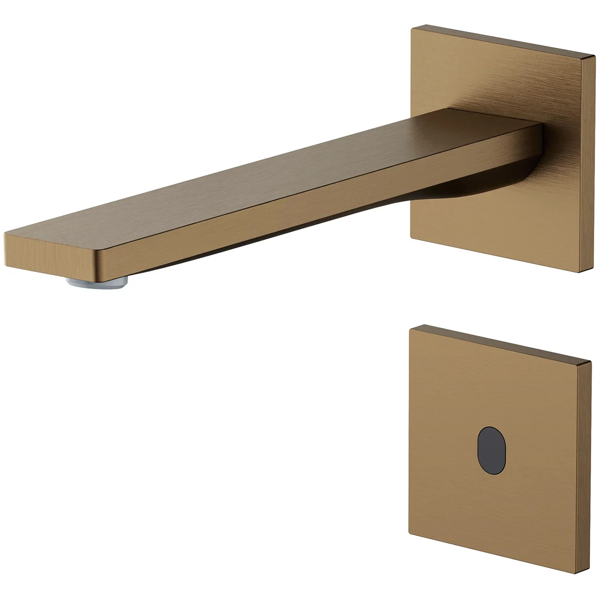 Смеситель для раковины встроенный сенсорный Timo Caisa Brushed Bronze, 9073/15SM