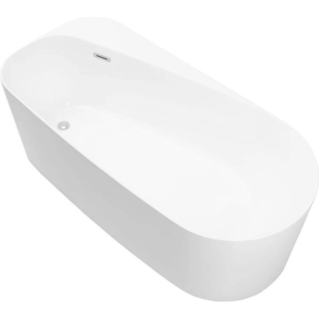 Акриловая ванна Allen Brau Priority 1 170x80 2.31001.21 белый матовый