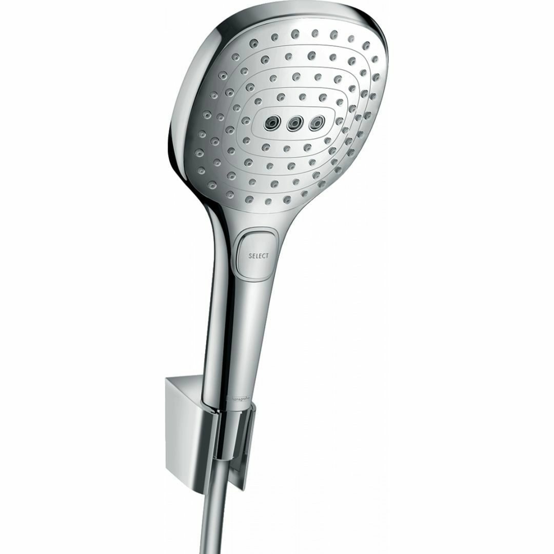 Душевой набор Hansgrohe 120 3jet с держателем и шлангом 160 см, 26720000