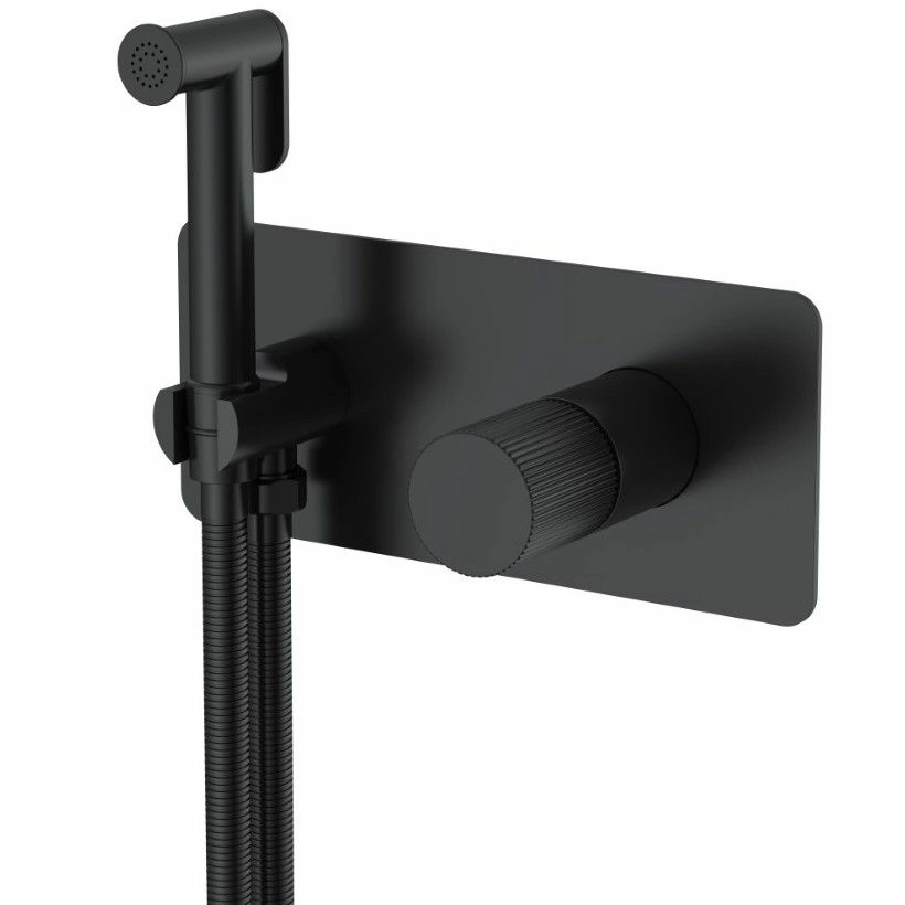 Смеситель гигиенический Boheme Stick Linea Black, 127-BB.3