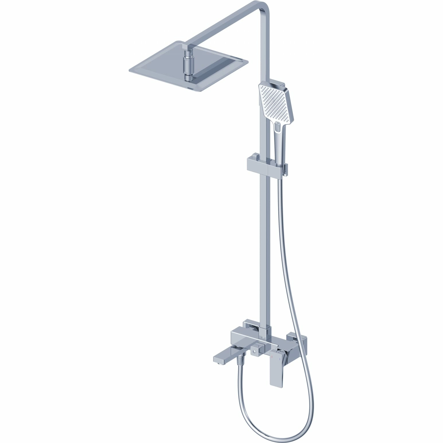 Душевая система Wonzon & Woghand хром, WW-88047068-CR