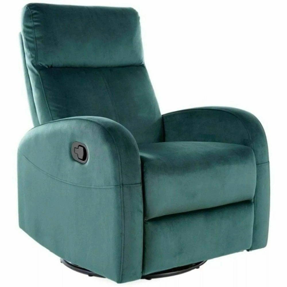 Кресло Signal Olimp Velvet Bluvel 78 раскладное зеленый, OLIMPVZ
