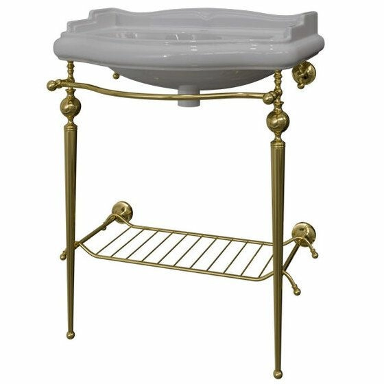 Консоль с раковиной Caprigo, 7064/73-ORO