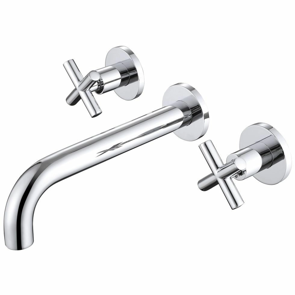 Смеситель для раковины скрытого монтажа Abber Wasser Kreis хром, AF81121