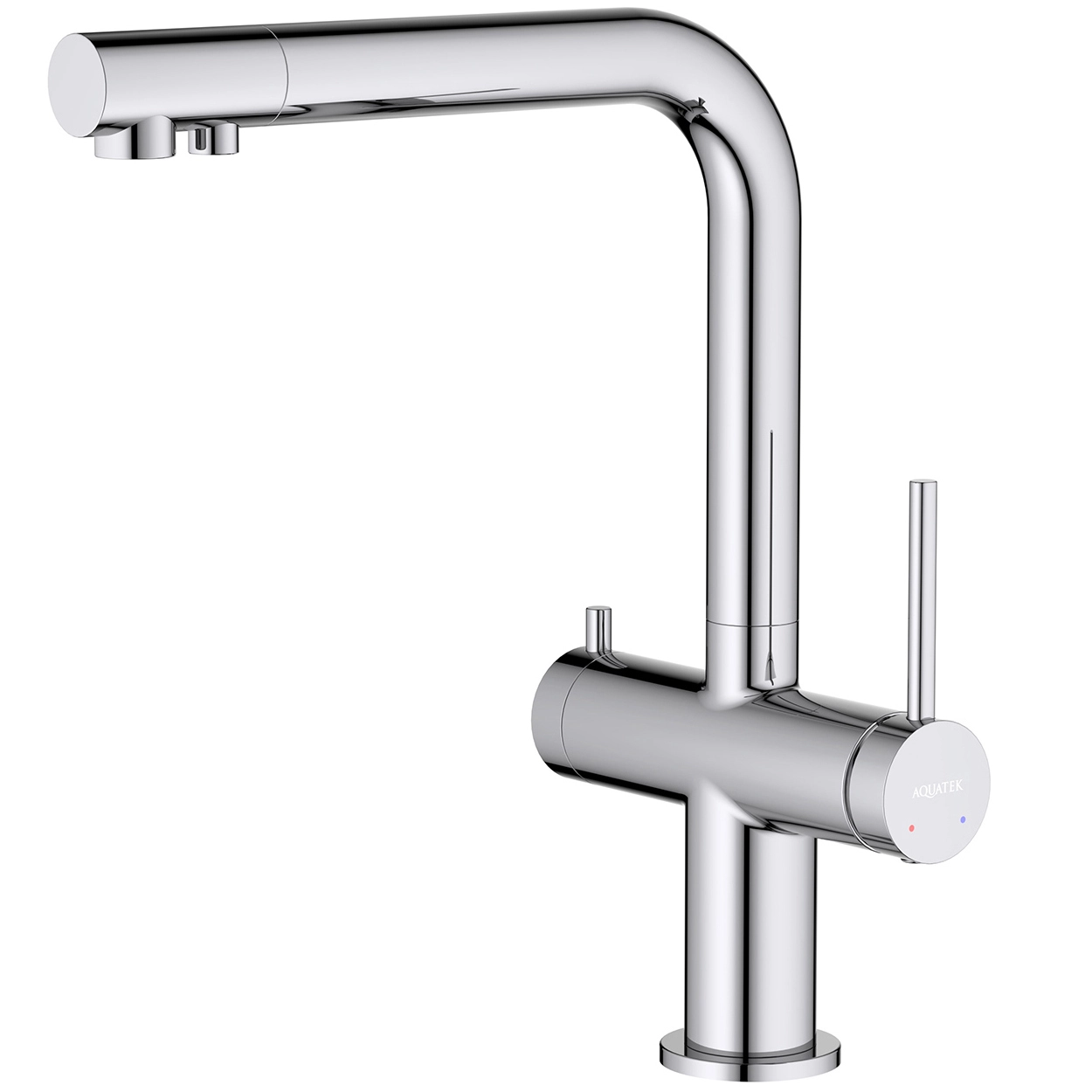 Смеситель для кухни с подключением к фильтру Aquatek Европа, AQ1385CR