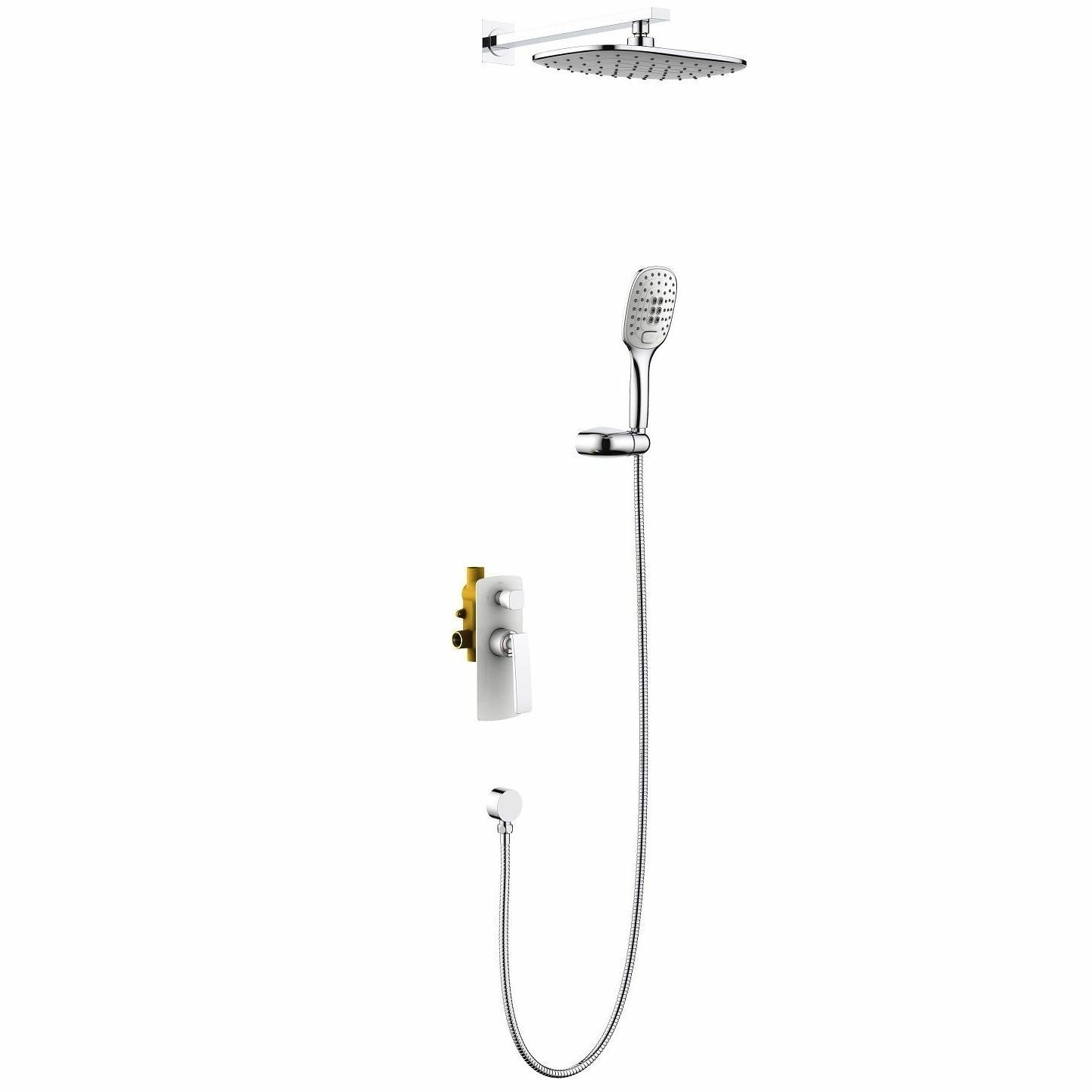 Душевая система Timo Helmi Chrome/White, SX-4069/00-16SM