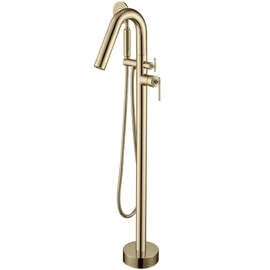 Смеситель напольный Boheme Eterna Gold, 179-G