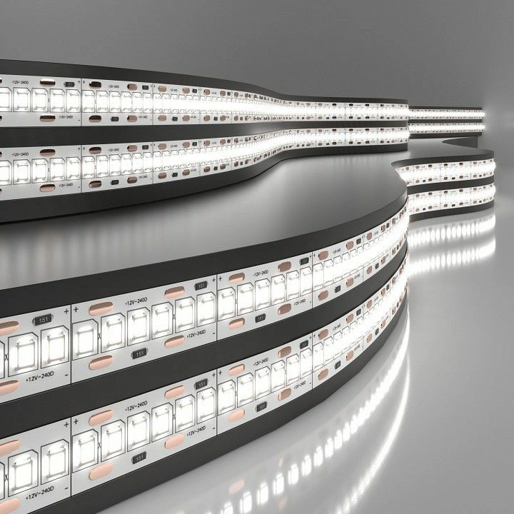 Лента светодиодная [5 м] Elektrostandard 2835 12V 240Led a050175