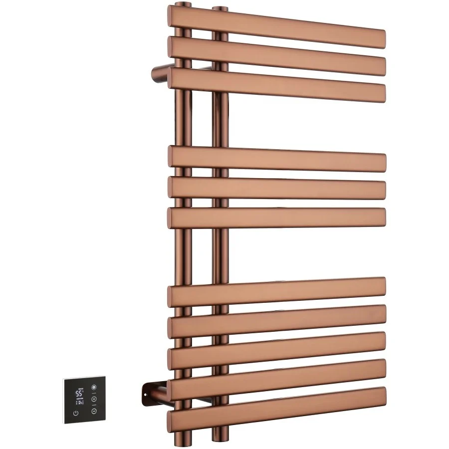 Полотенцесушитель электрический Boheme Venturo Copper Brushed 80x50, 723-CB