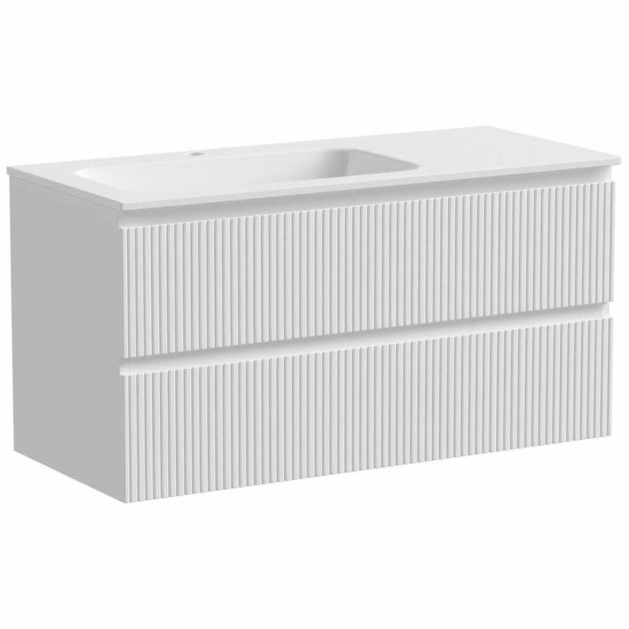 Тумба подвесная Sancos Snob T Bianco 100