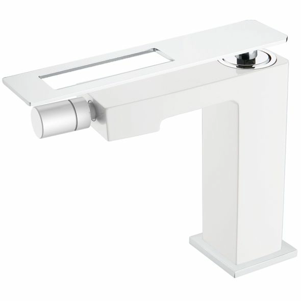 Смеситель для биде Boheme Q White/Chrome, 146-WCR