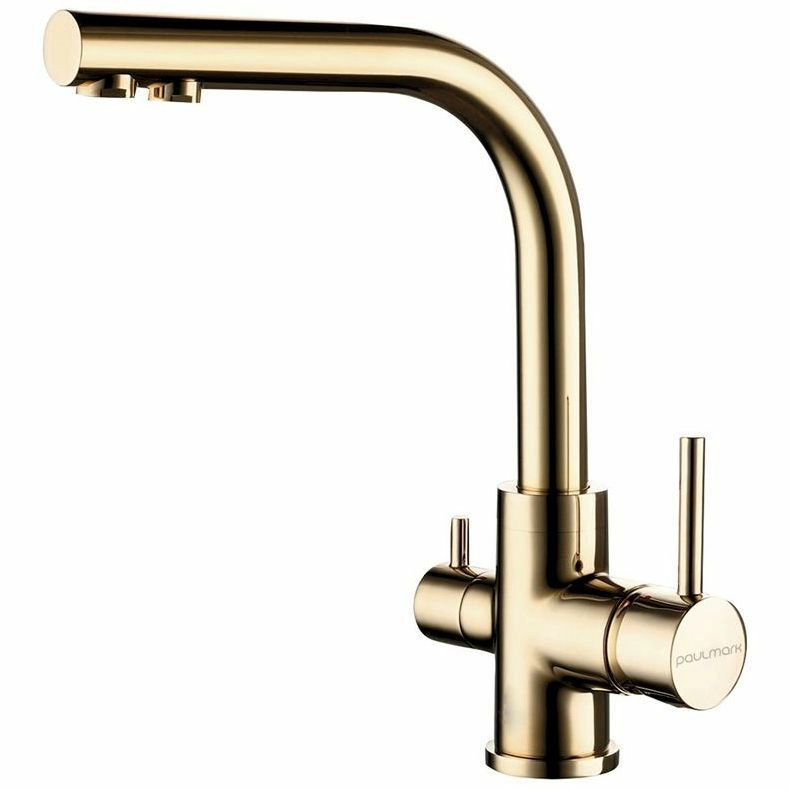 Смеситель для кухни Paulmark Essen золото, Es213011-G