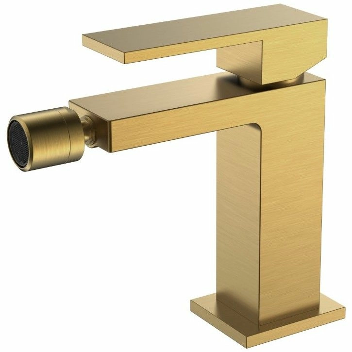 Смеситель для биде Boheme Qubic Bronze, 476-BR