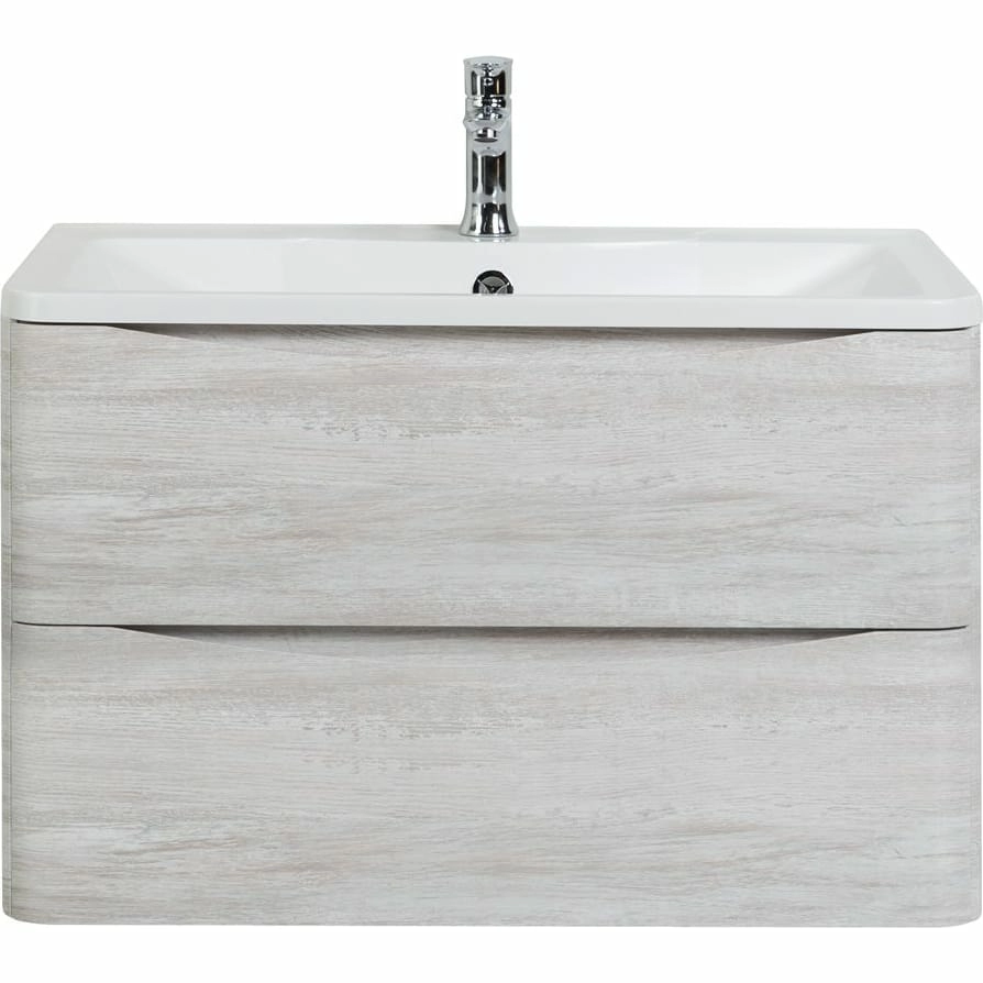База под раковину подвесная BelBagno Acqua 80/90/100 Rovere Vintage Bianco