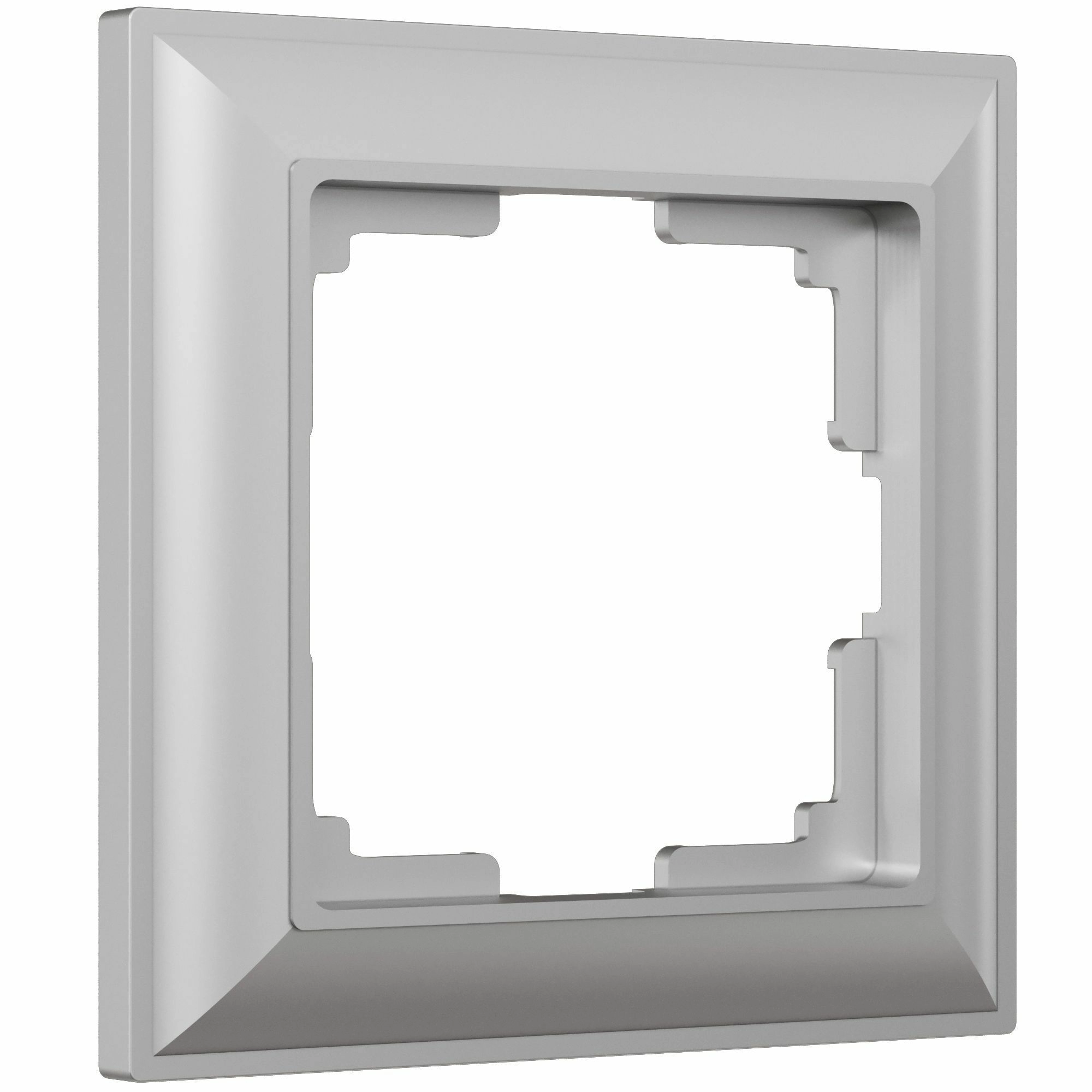 Рамка на 1 пост Werkel Fiore W0012206 (серебряный)