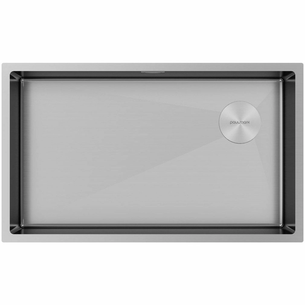 Мойка Paulmark Next Skew 74 нержавеющая сталь, PM887444-BS