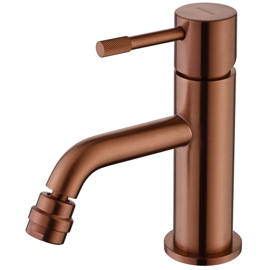 Смеситель для биде Boheme Uno Copper Brushed, 466-CB