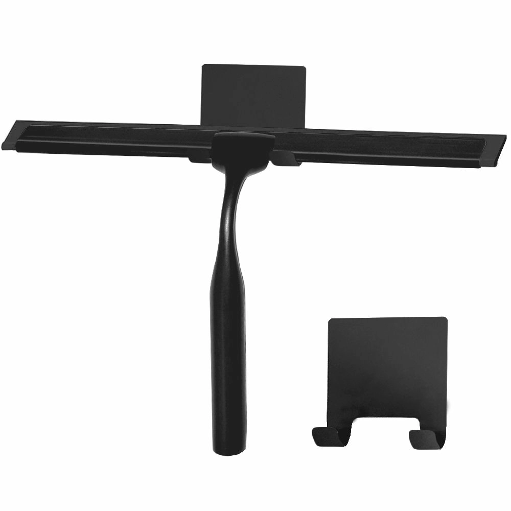 Водосгон (стяжка) для стекла Rea Black, REA-70001